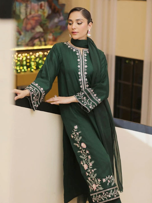 AADAAB Embroidered Long-Length Suit