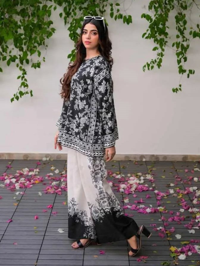 Dil-Ruba Digital Printed 2-Piece Suit